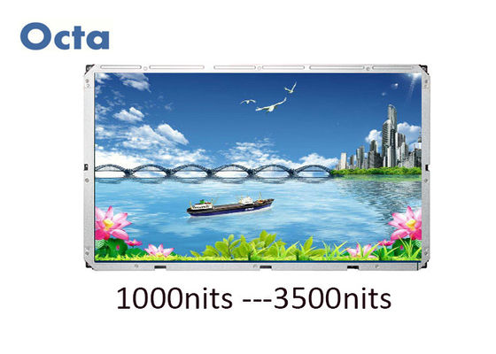 중국 55&quot; 높은 광도 LCD 디스플레이 5ms VGA 옥외 가득 차있는 HD LCD 디스플레이 협력 업체